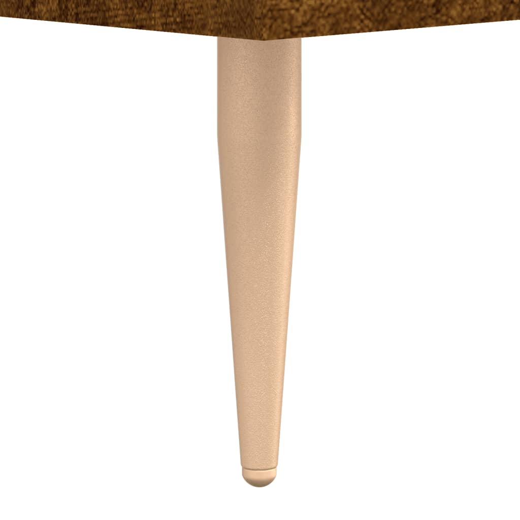 Nattbord 2 stk røkt eik 40x35x47,5 cm konstruert tre