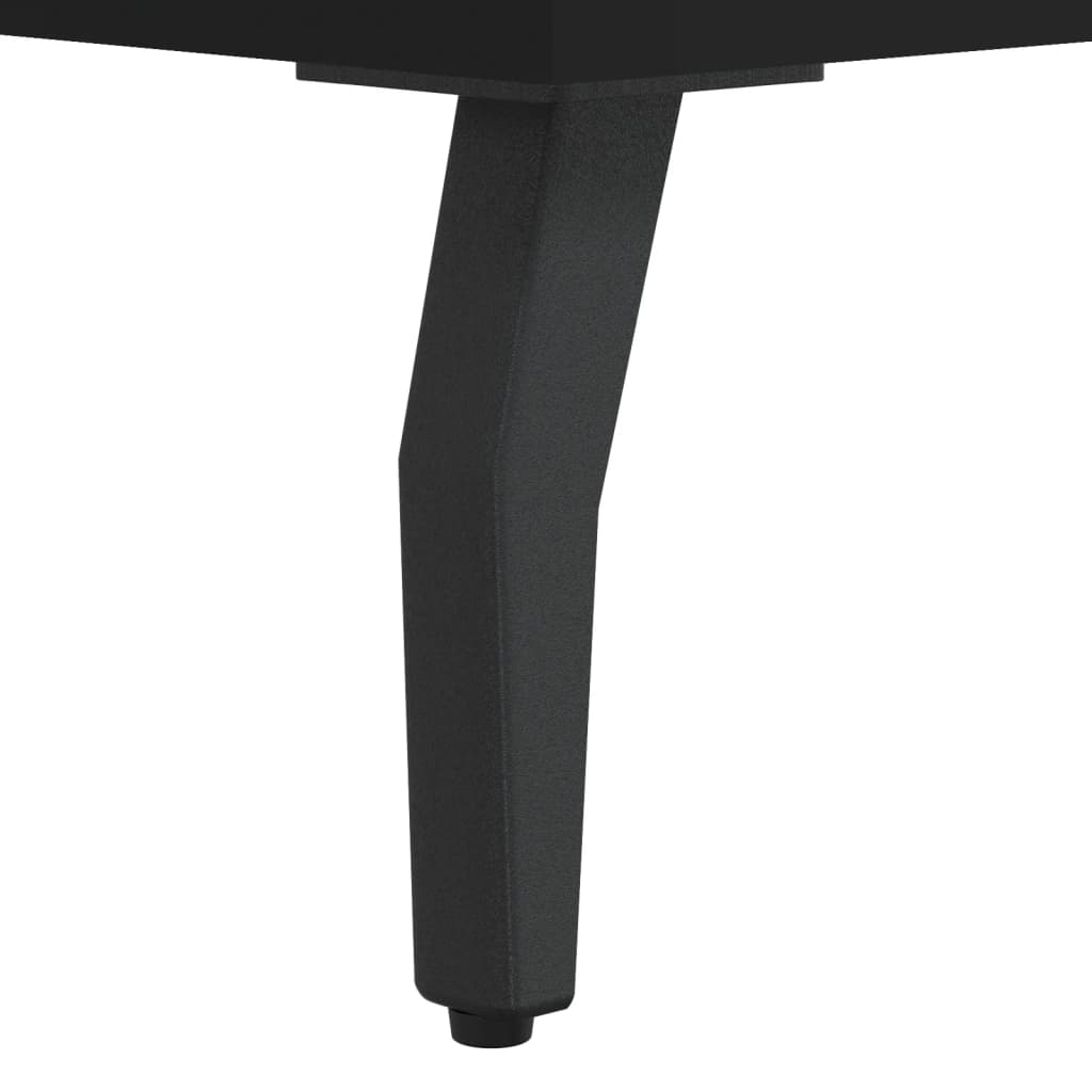 Nattbord 2 stk svart 40x35x47,5 cm konstruert tre