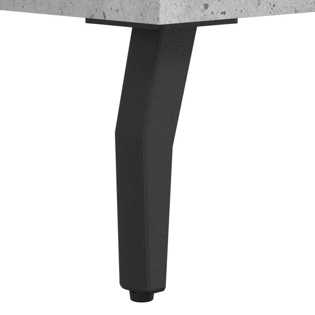 Nattbord 2 stk betonggrå 40x35x47,5 cm konstruert tre