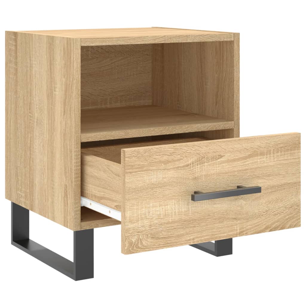 Nattbord sonoma eik 40x35x47,5 cm konstruert tre