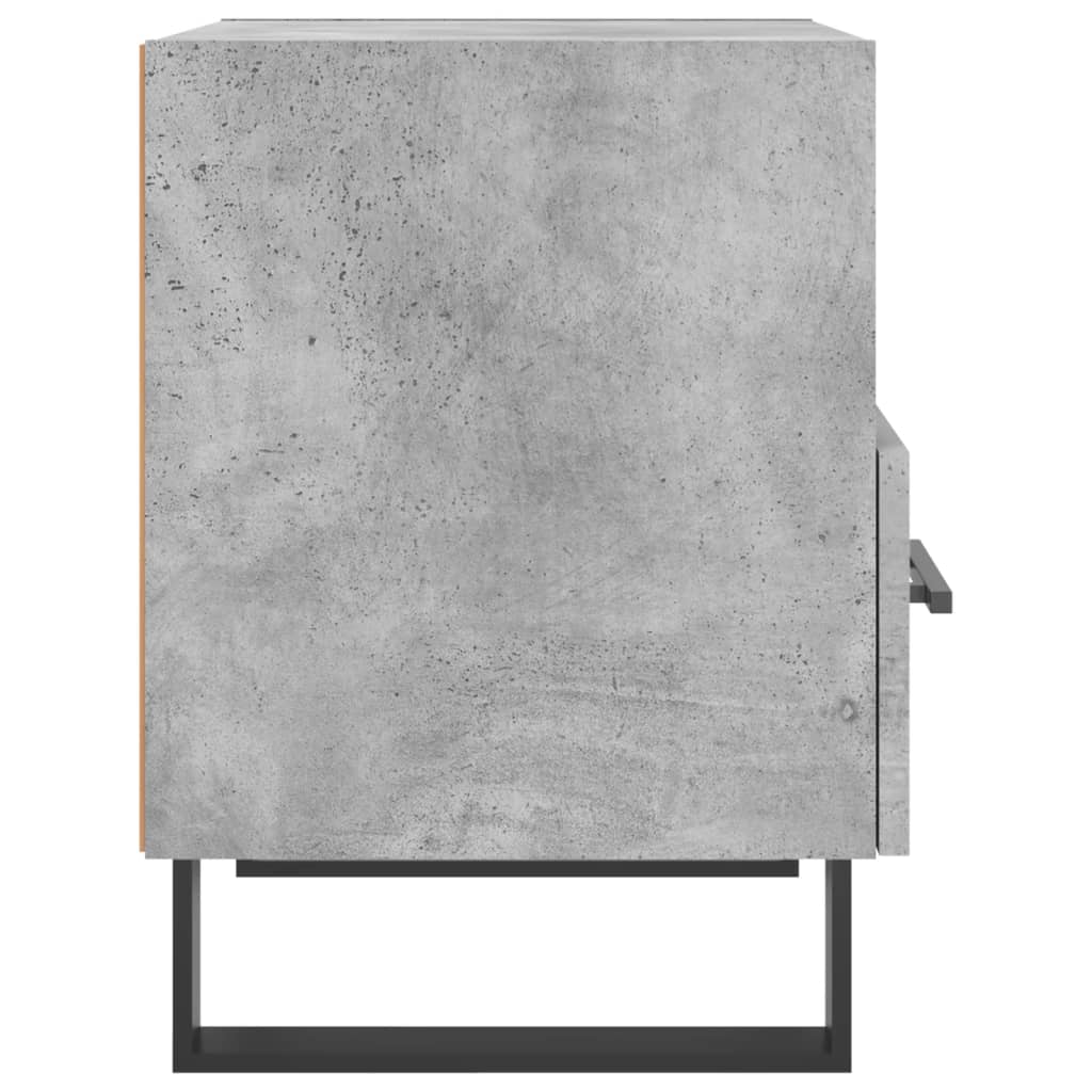 Nattbord betonggrå 40x35x47,5 cm konstruert tre
