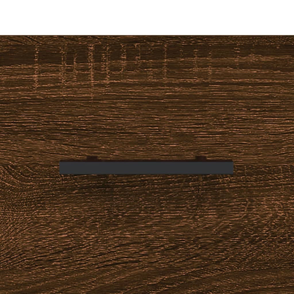 Nattbord 2 stk brun eik 40x35x47,5 cm konstruert tre