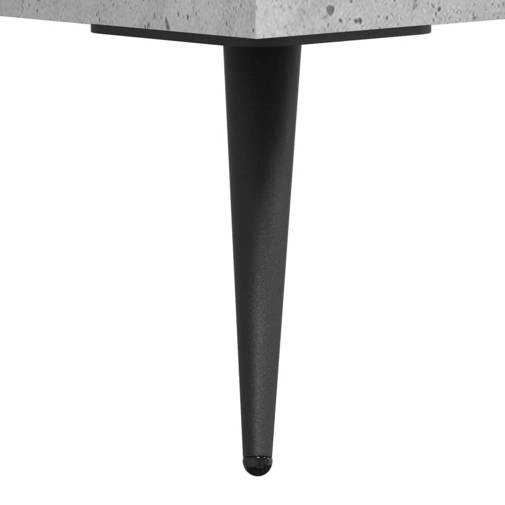 Nattbord 2 stk betonggrå 40x40x50 cm konstruert tre