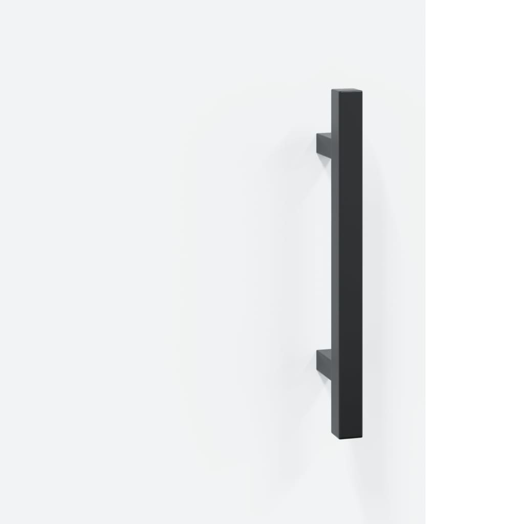 Nattbord 2 stk hvit 40x40x50 cm konstruert tre