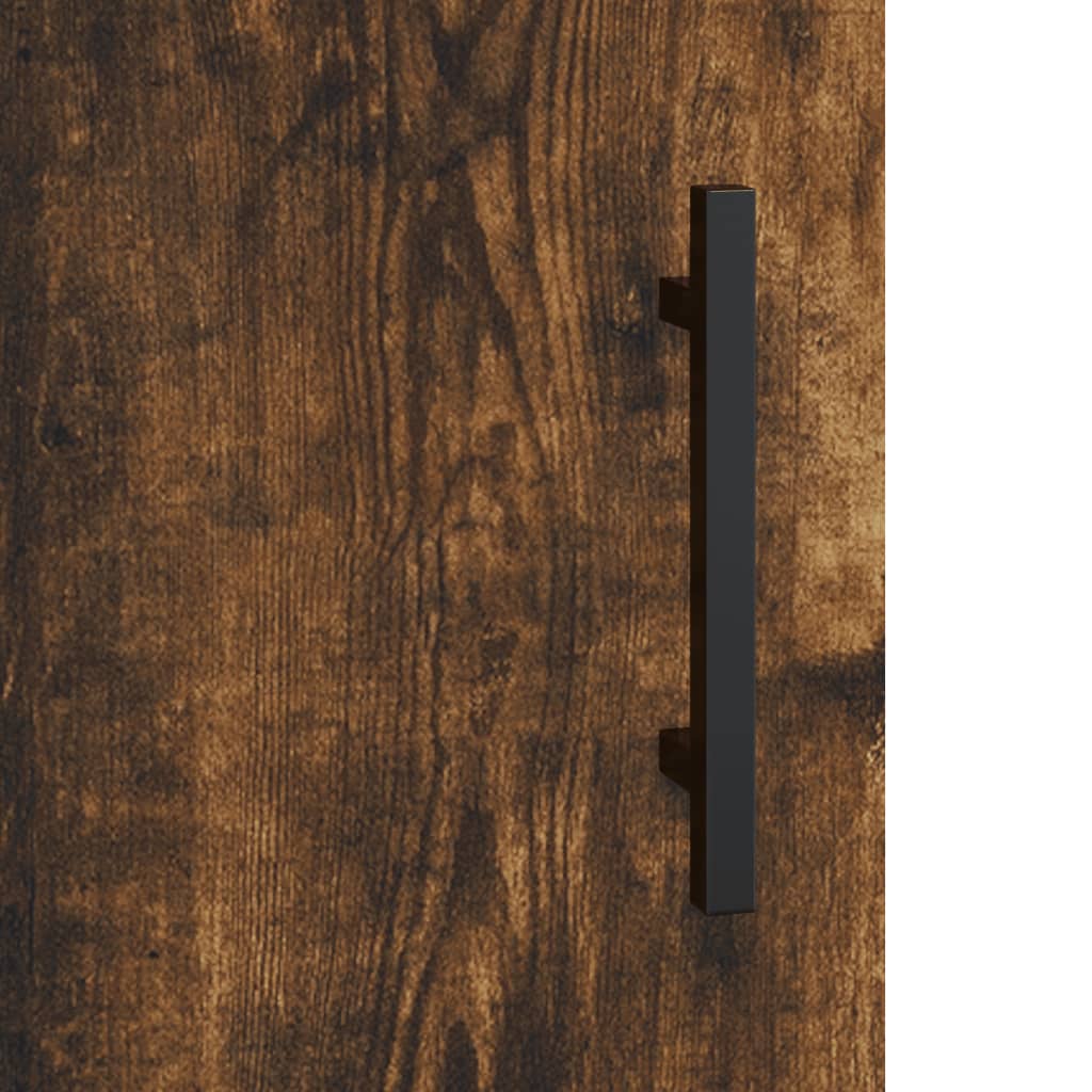 Nattbord 2 stk røkt eik 40x40x50 cm konstruert tre