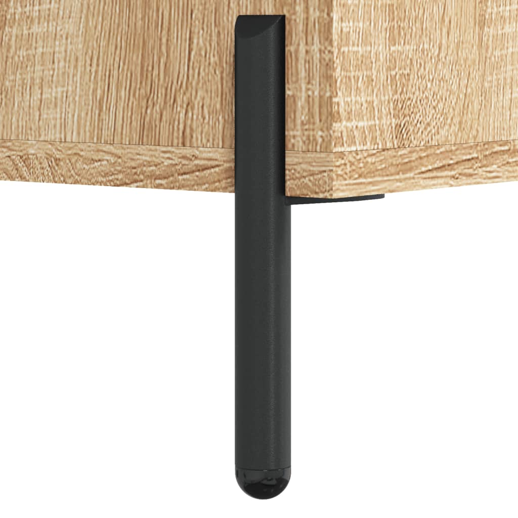Nattbord sonoma eik 40x40x66 cm konstruert tre