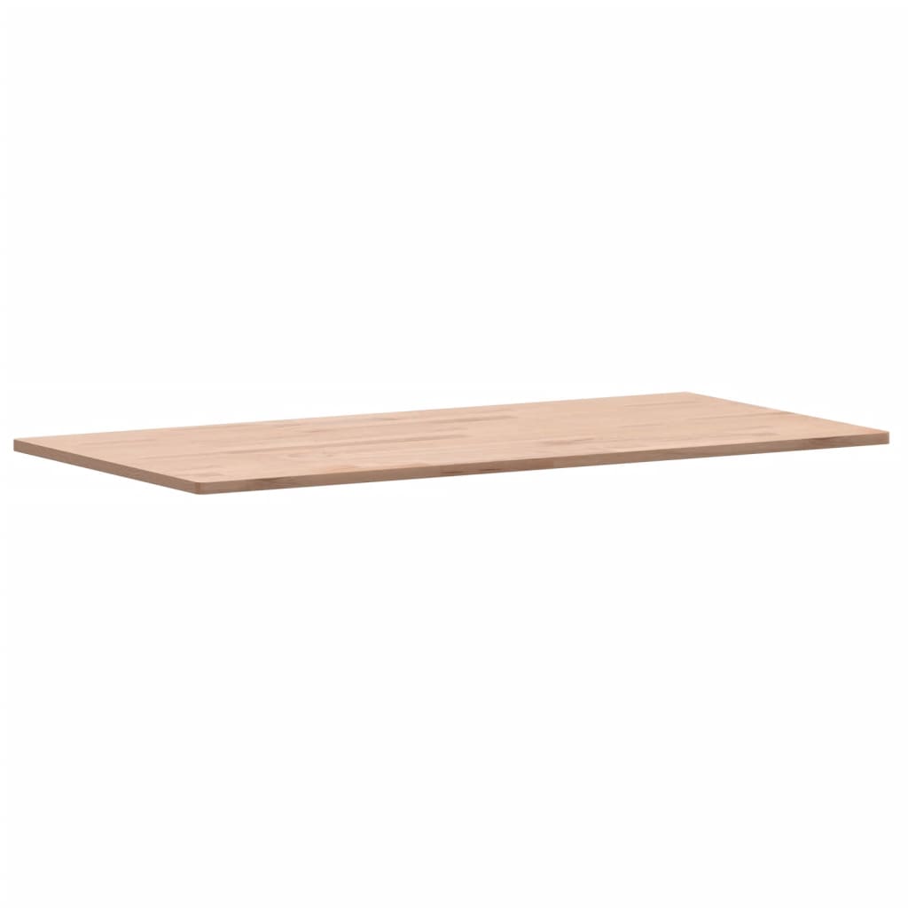Bordplate 80x40x1,5 cm rektangulær heltre bøketre