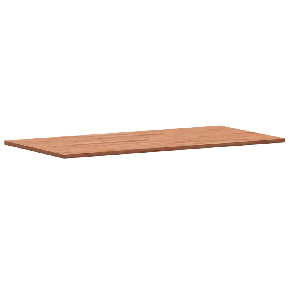 Bordplate 80x40x1,5 cm rektangulær heltre bøketre