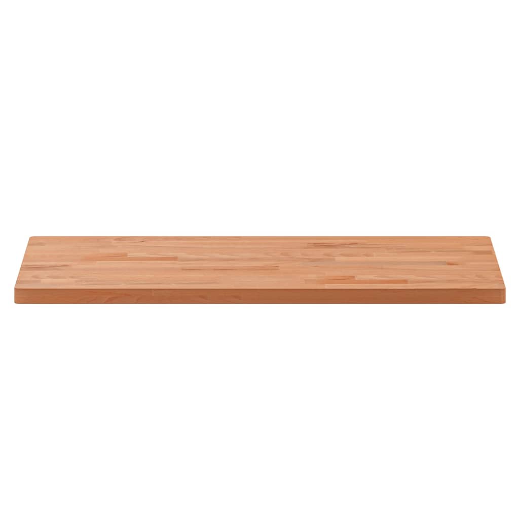 Bordplate 80x40x2,5 cm rektangulær heltre bøketre
