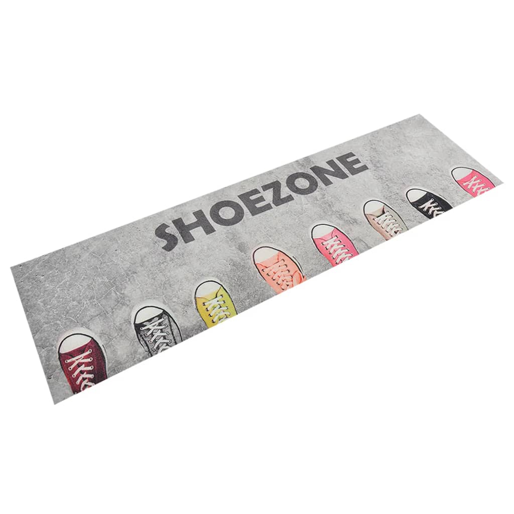 Kjøkkenteppe vaskbar Shoezone 45x150 cm fløyel