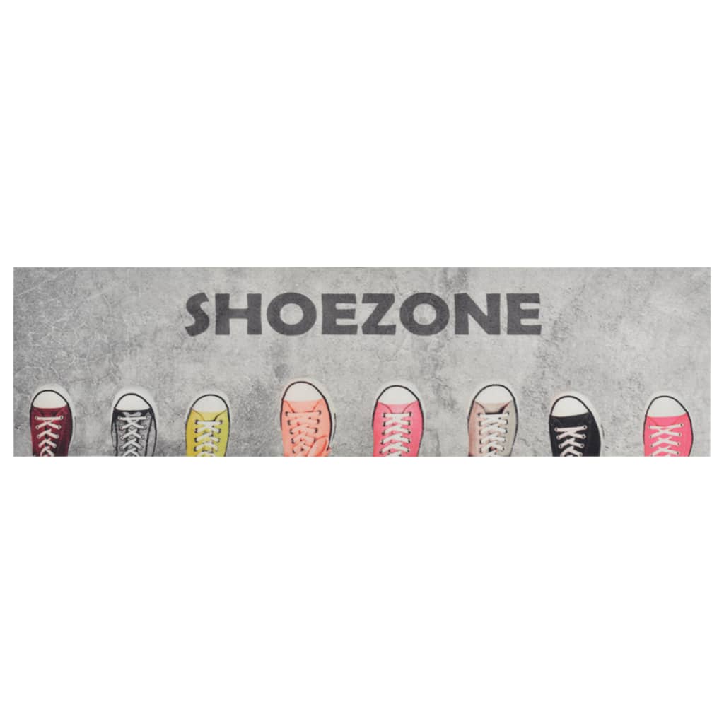 Kjøkkenteppe vaskbar Shoezone 45x150 cm fløyel