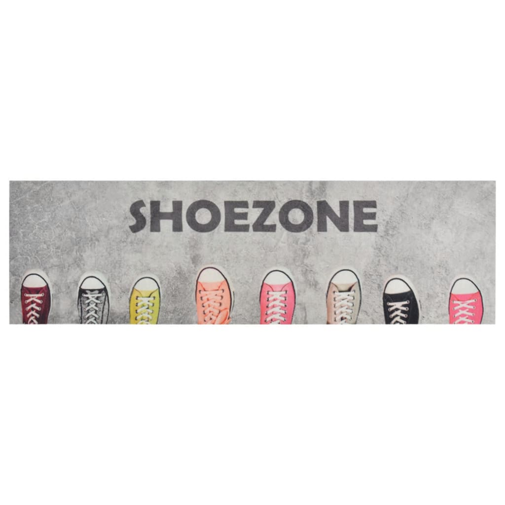 Kjøkkenteppe vaskbar Shoezone 60x180 cm fløyel
