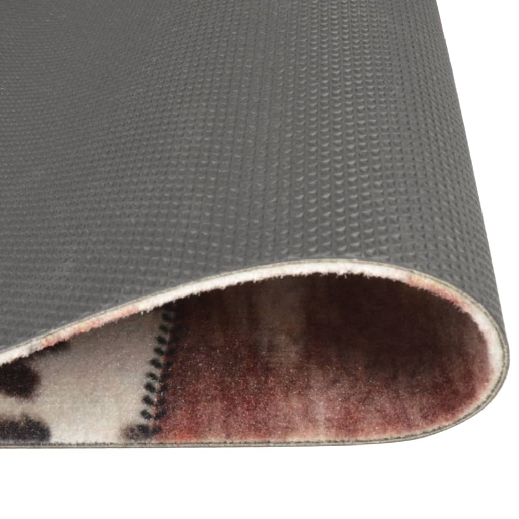 Kjøkkenteppe vaskbar Animal Skin 45x150 cm fløyel