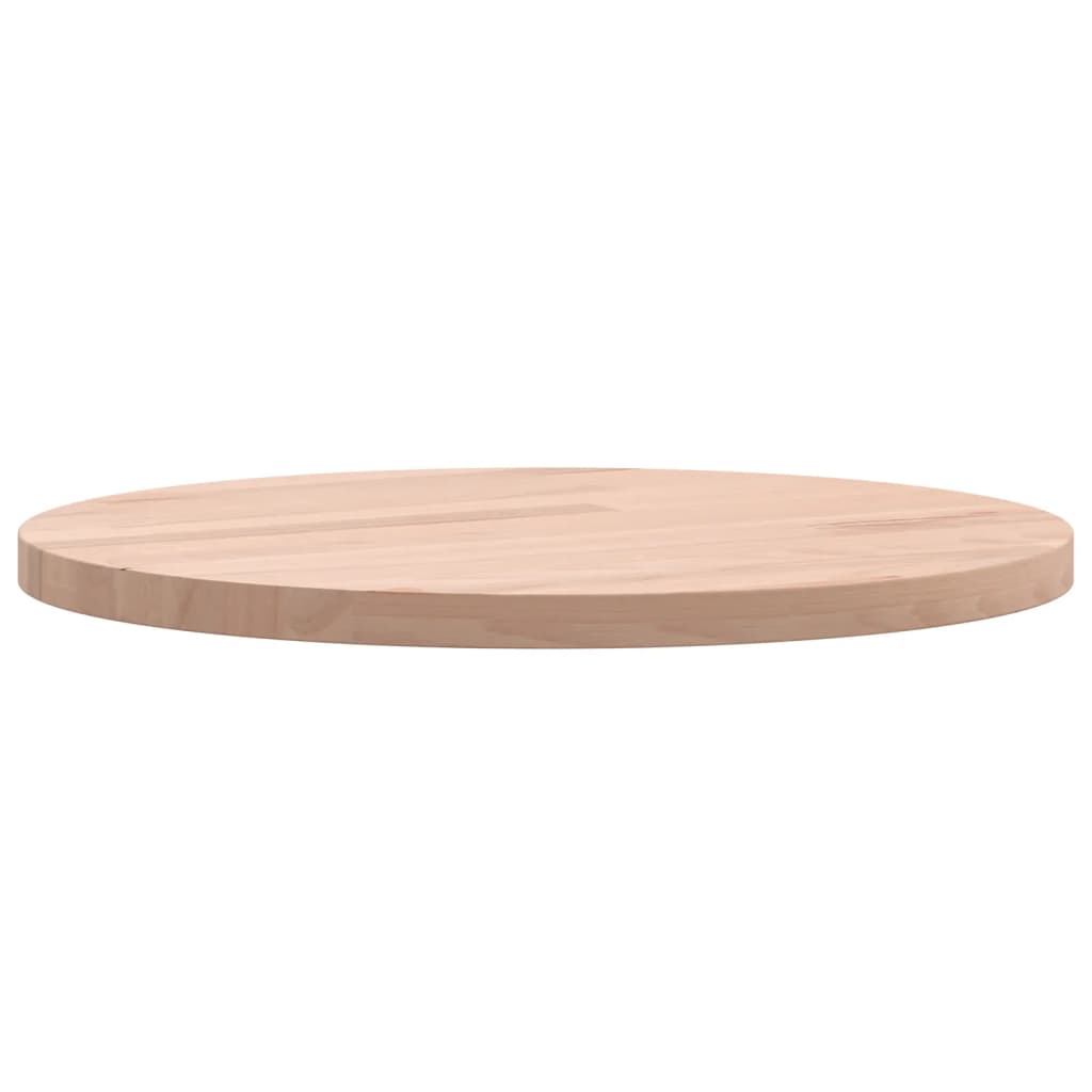 Bordplate Ø30x1,5 cm rund heltre bøketre