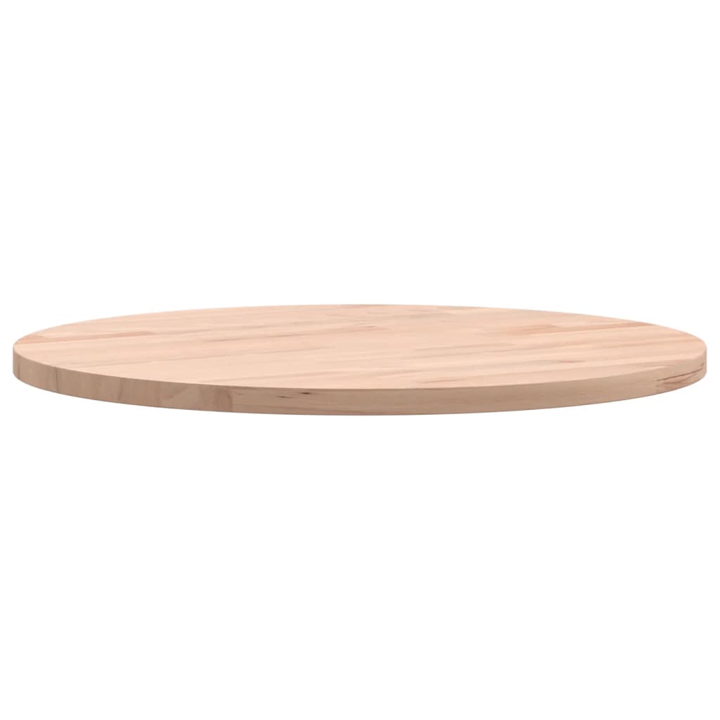 Bordplate Ø40x1,5 cm rund heltre bøketre