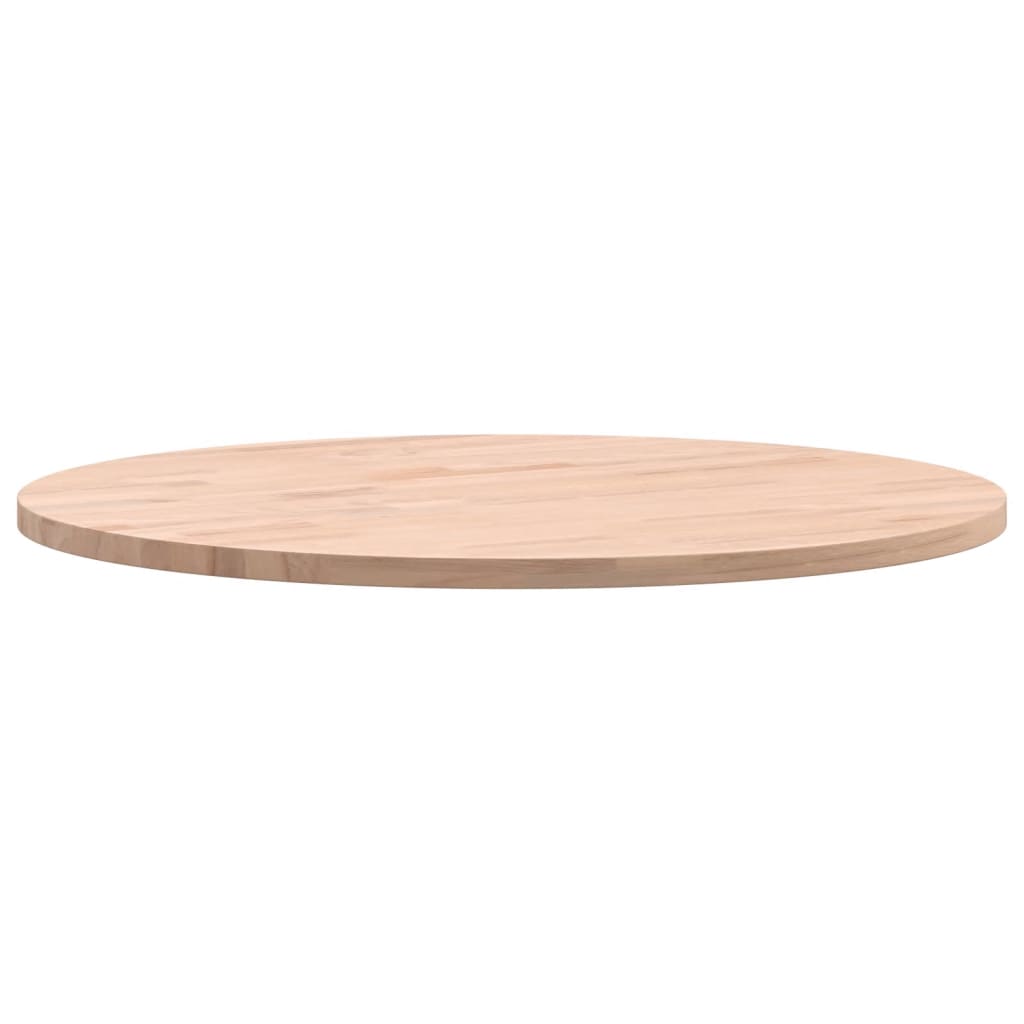 Bordplate Ø50x1,5 cm rund heltre bøketre
