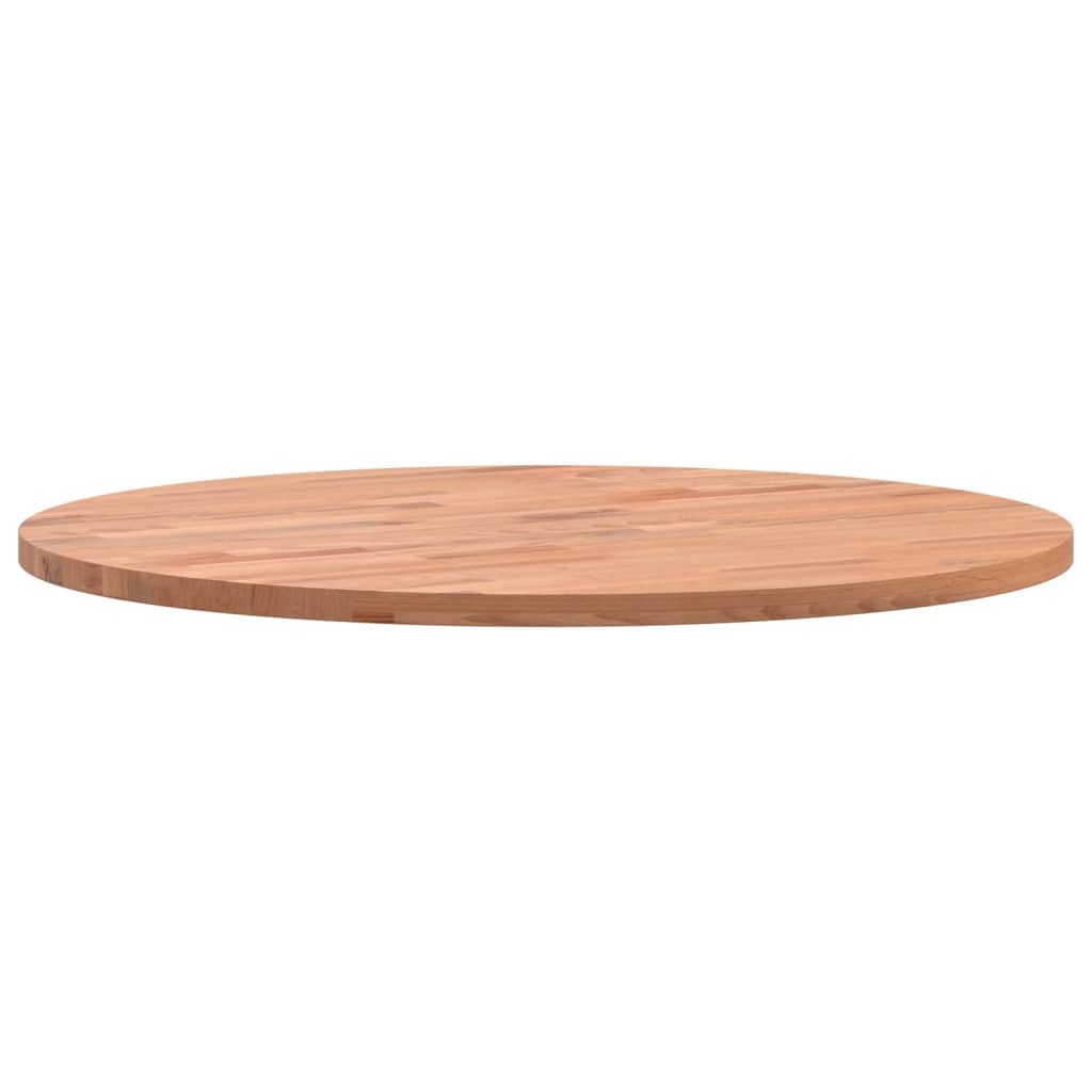 Bordplate Ø50x1,5 cm rund heltre bøketre