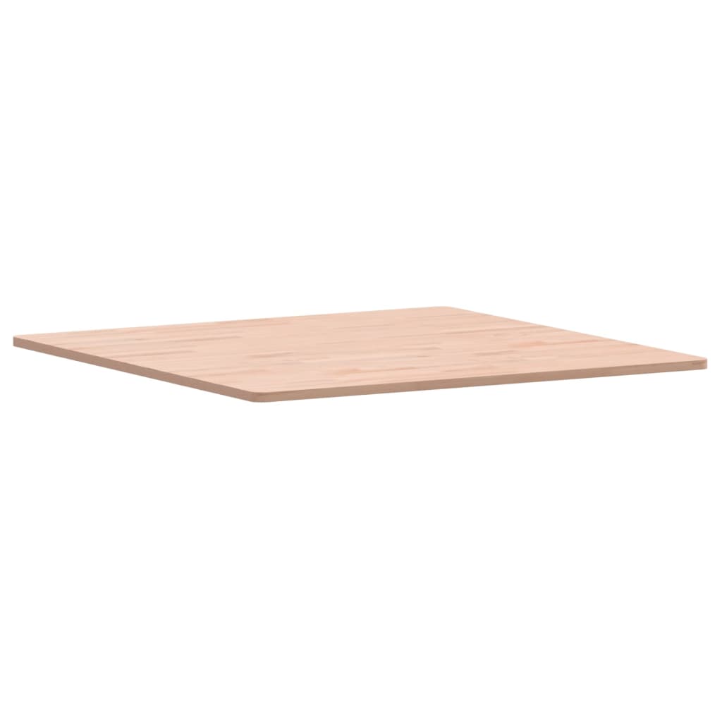 Bordplate 80x80x1,5 cm firkantet heltre bøketre