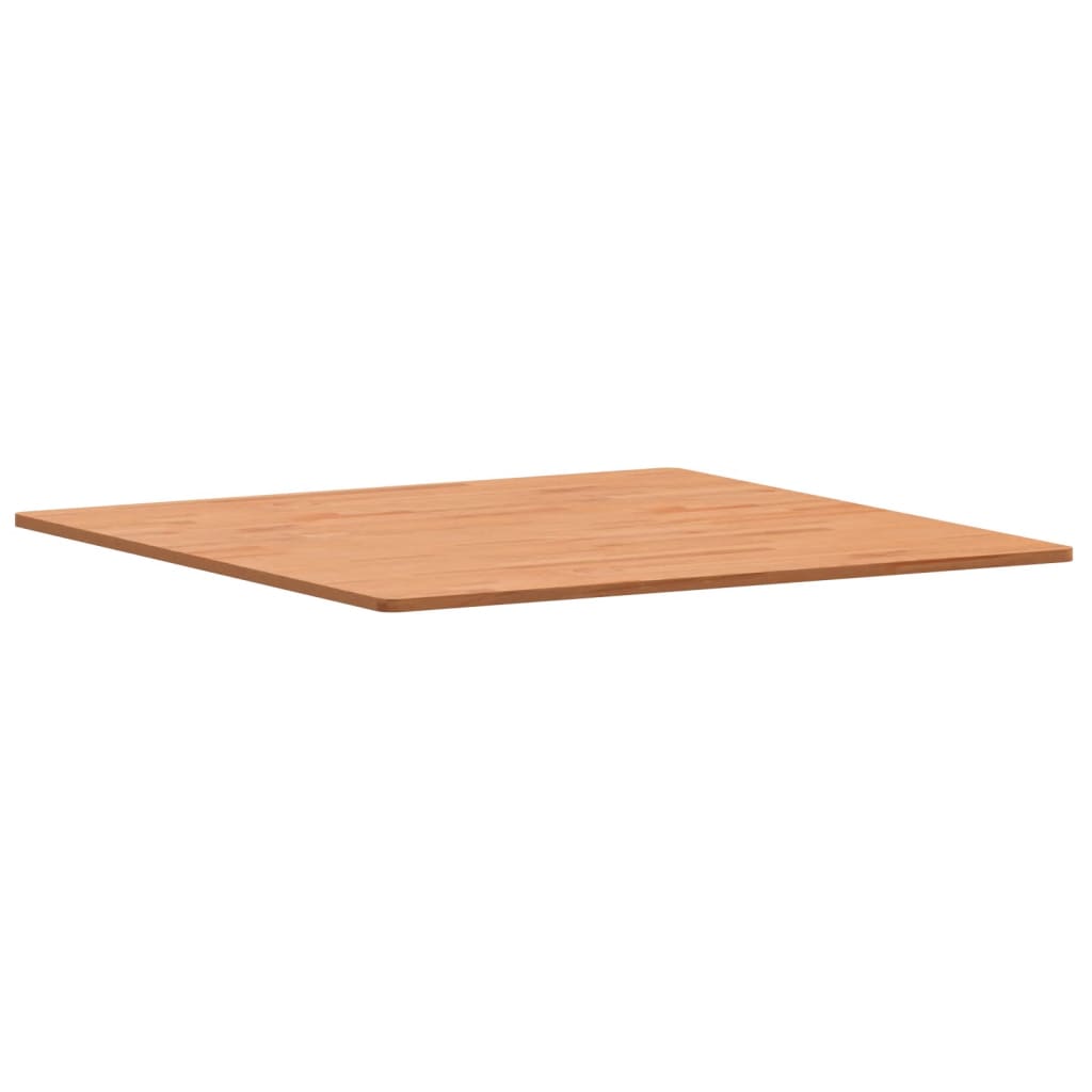 Bordplate 90x90x1,5 cm firkantet heltre bøketre