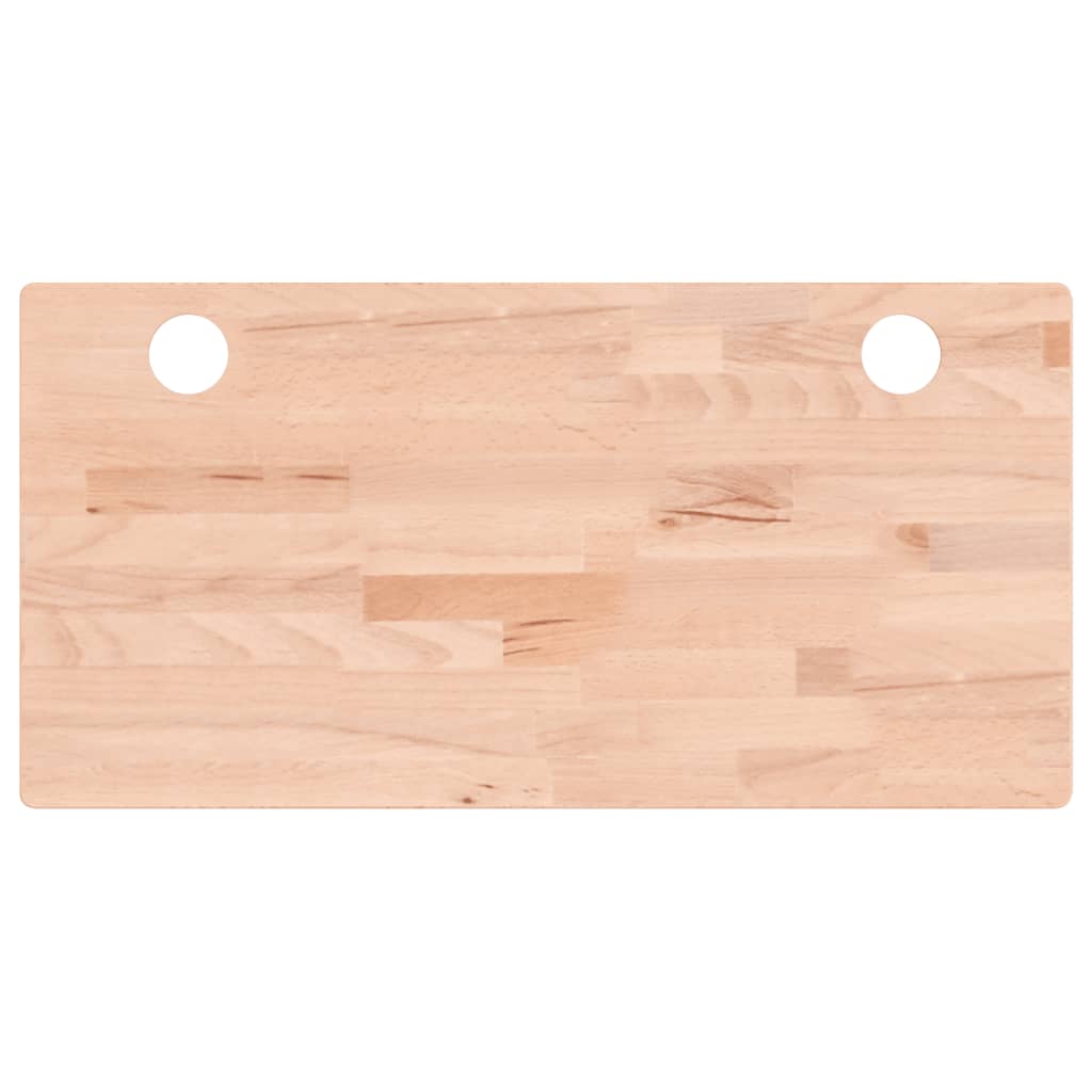 Bordplate 80x40x4 cm heltre bøk