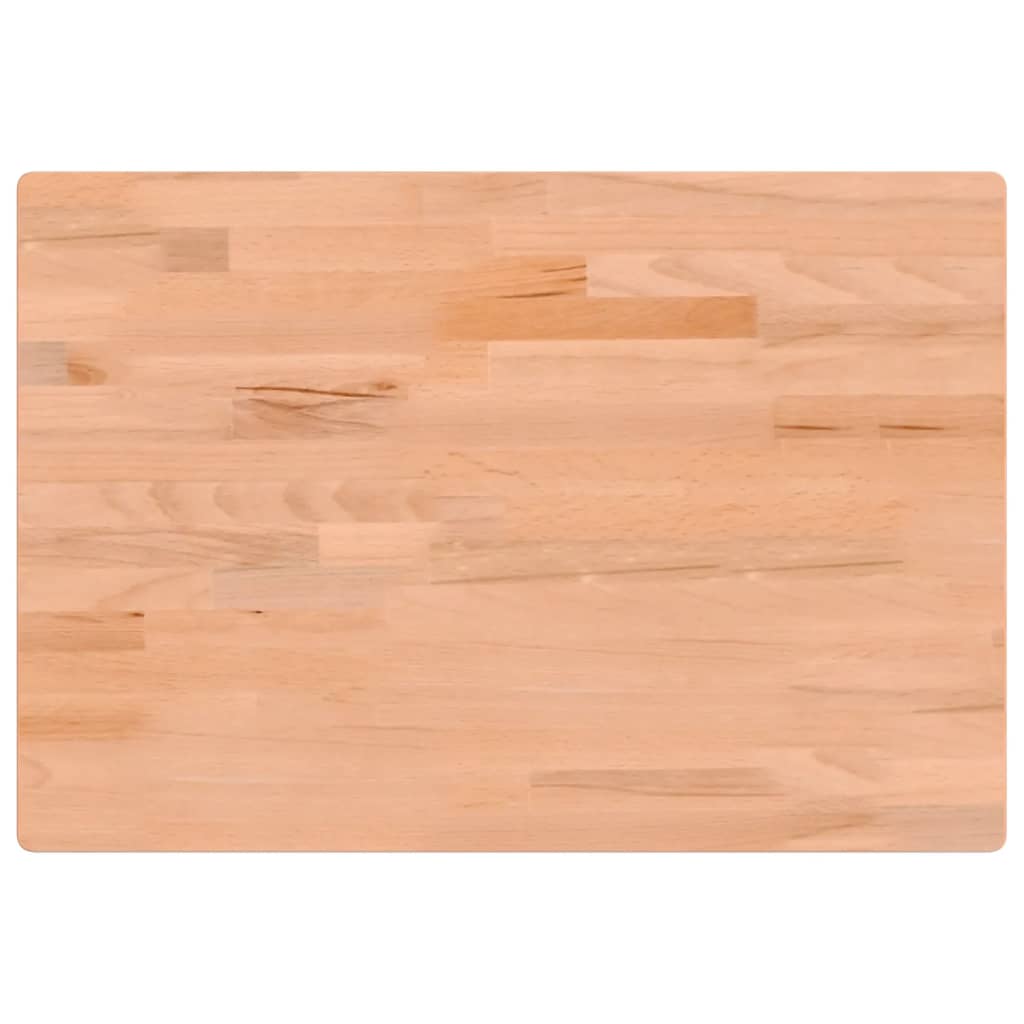 Bordplate 80x55x2,5 cm heltre bøketre
