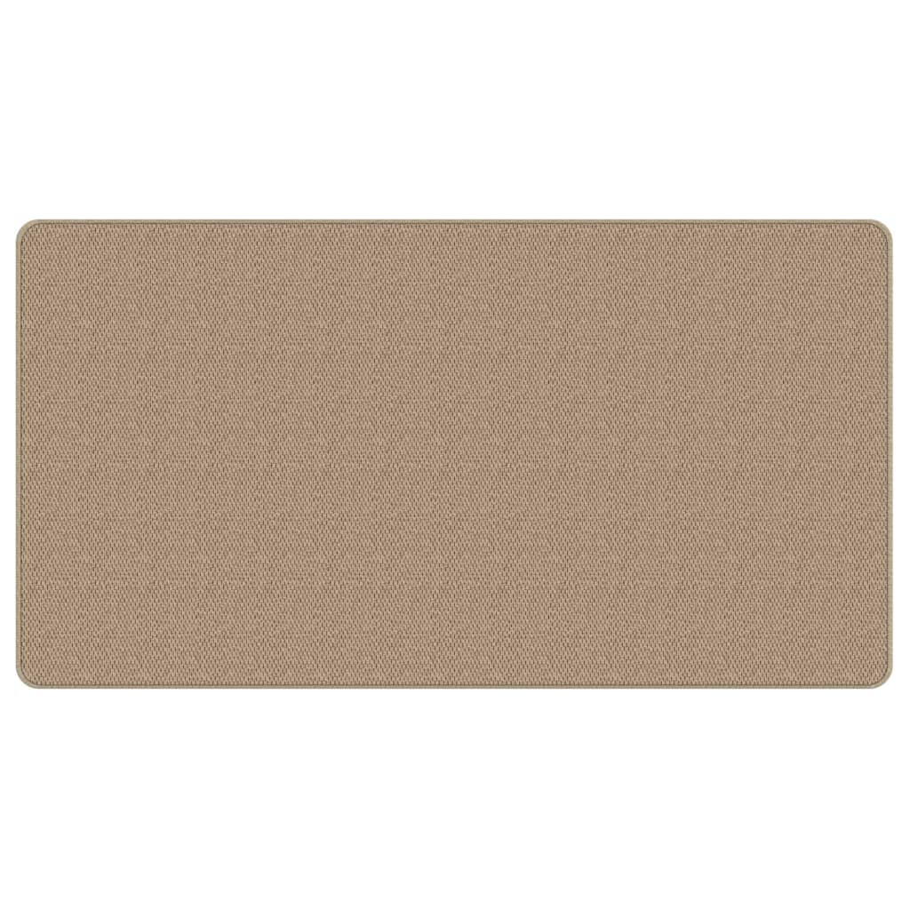 Teppeløper sisal-utseende sand 80x150 cm