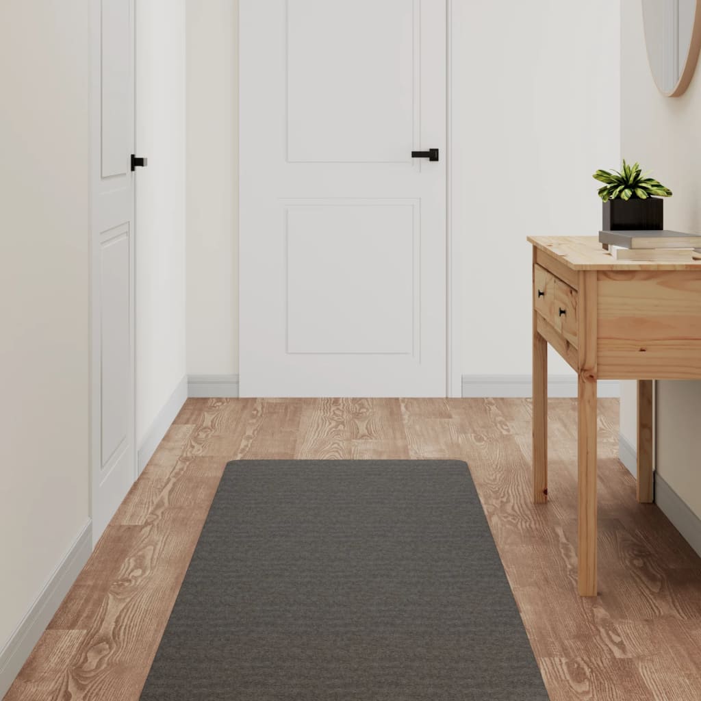 Teppeløper i antrasitt 60x180 cm