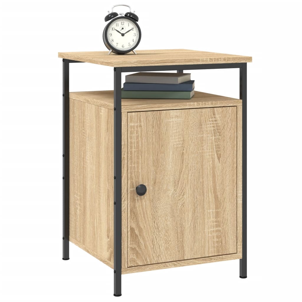 Nattbord sonoma eik 40x42x60 cm konstruert tre