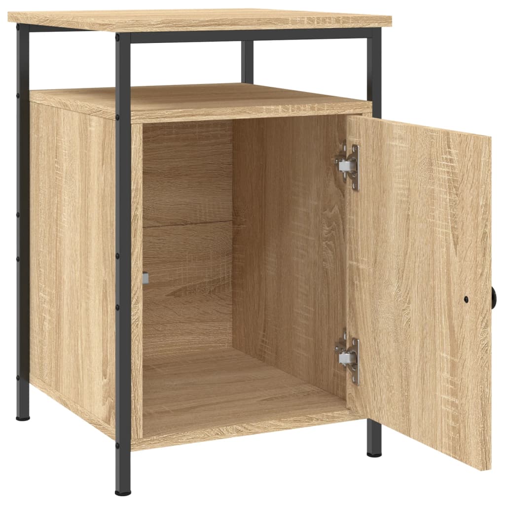 Nattbord sonoma eik 40x42x60 cm konstruert tre