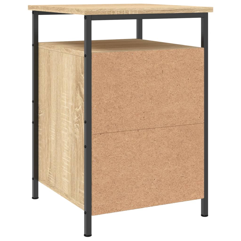 Nattbord sonoma eik 40x42x60 cm konstruert tre