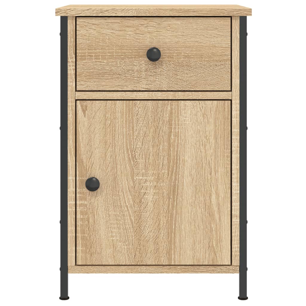 Nattbord sonoma eik 40x42x60 cm konstruert tre