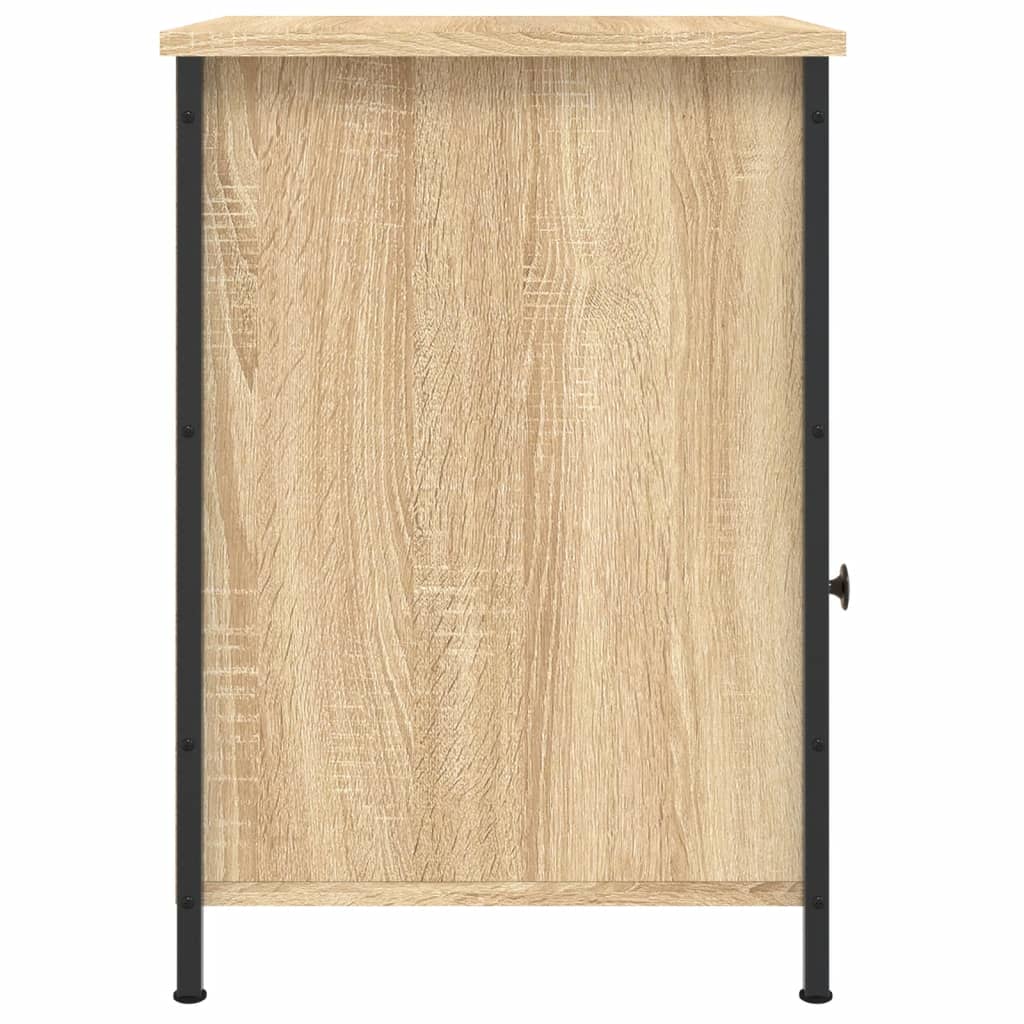 Nattbord sonoma eik 40x42x60 cm konstruert tre
