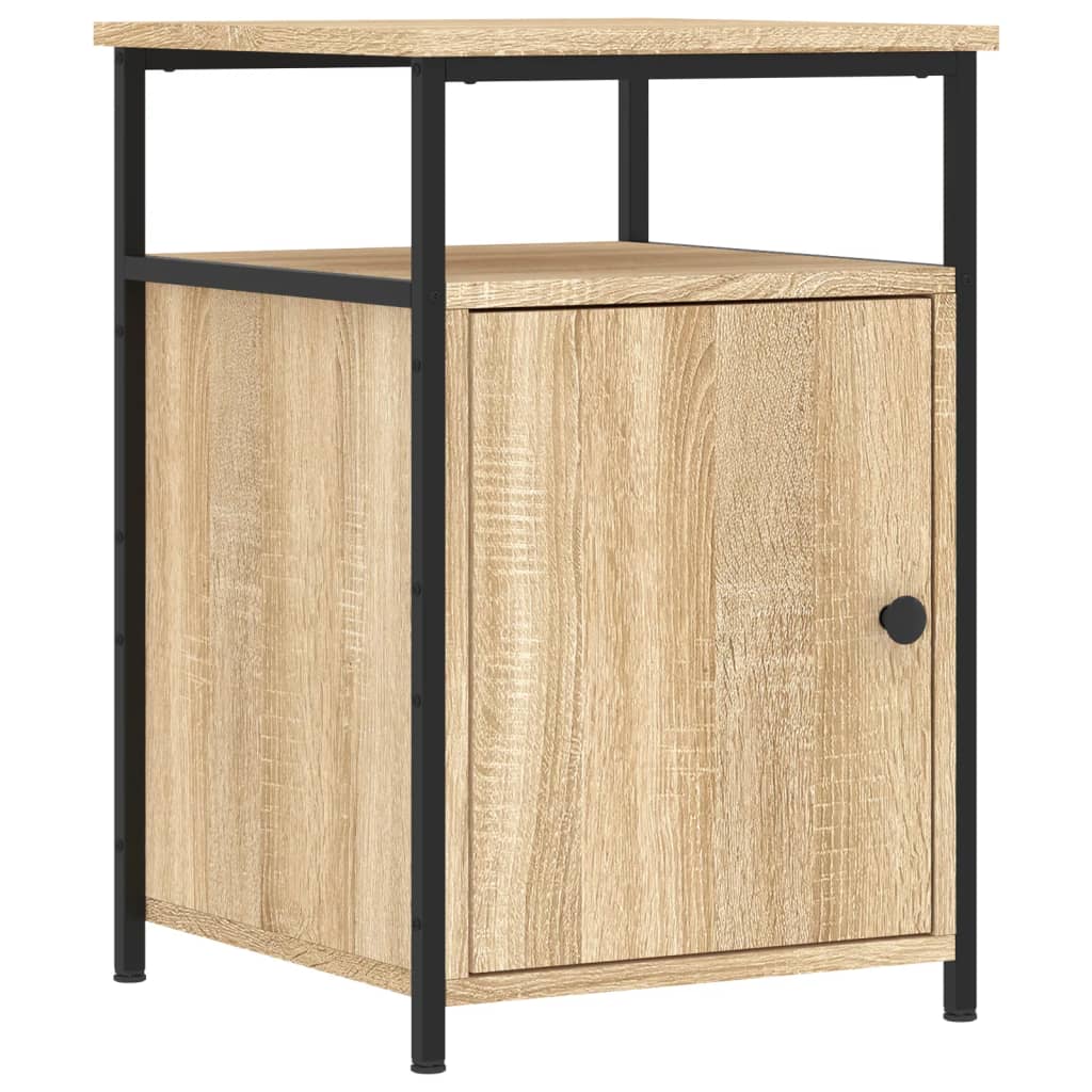 Nattbord sonoma eik 40x42x60 cm konstruert tre