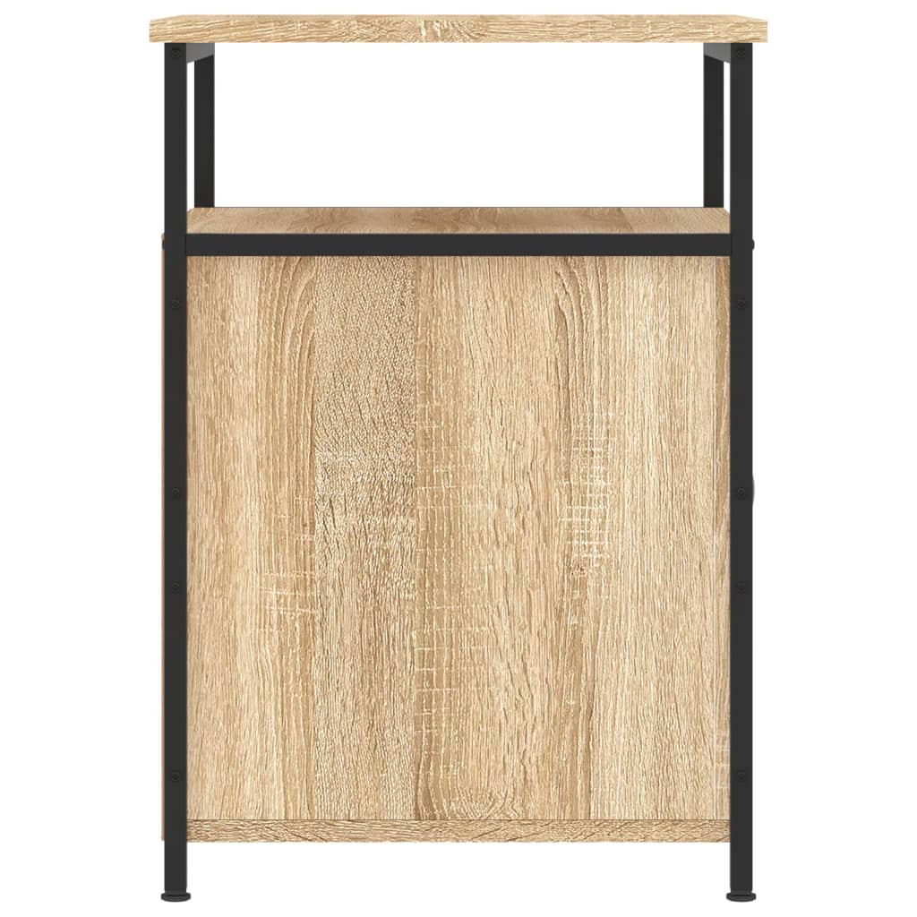 Nattbord sonoma eik 40x42x60 cm konstruert tre