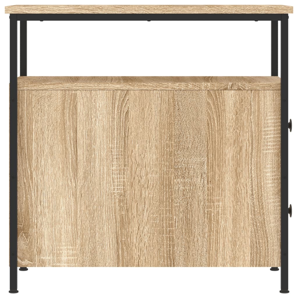 Nattbord sonoma eik 30x60x60 cm konstruert tre