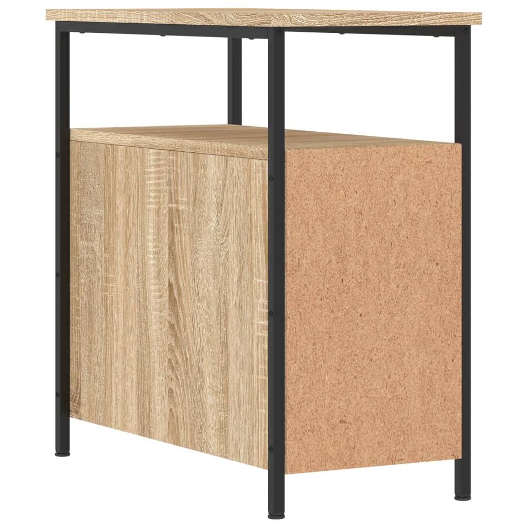 Nattbord sonoma eik 30x60x60 cm konstruert tre