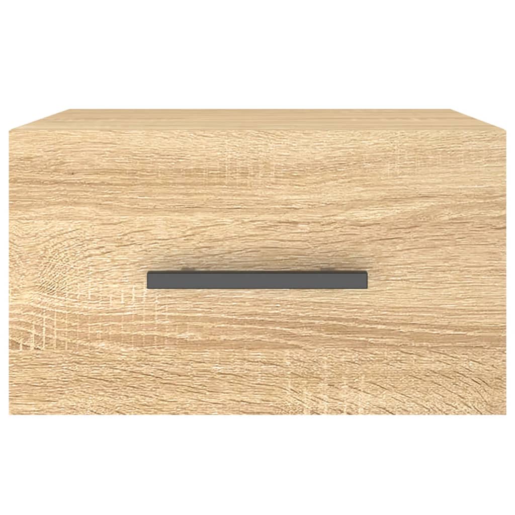 Veggmontert nattbord sonoma eik 35x35x20 cm