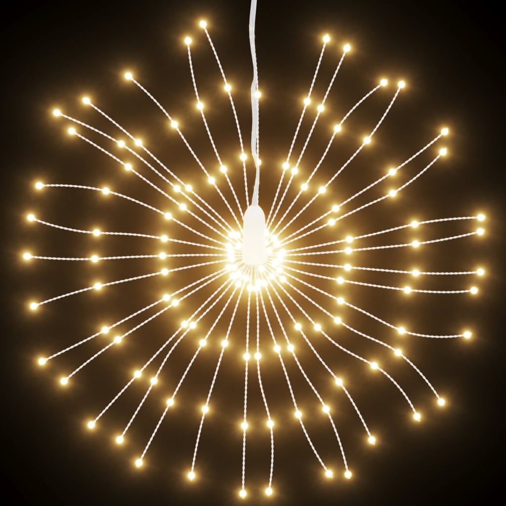 Julestjernelys 140 LED 8 stk varmhvit 17 cm