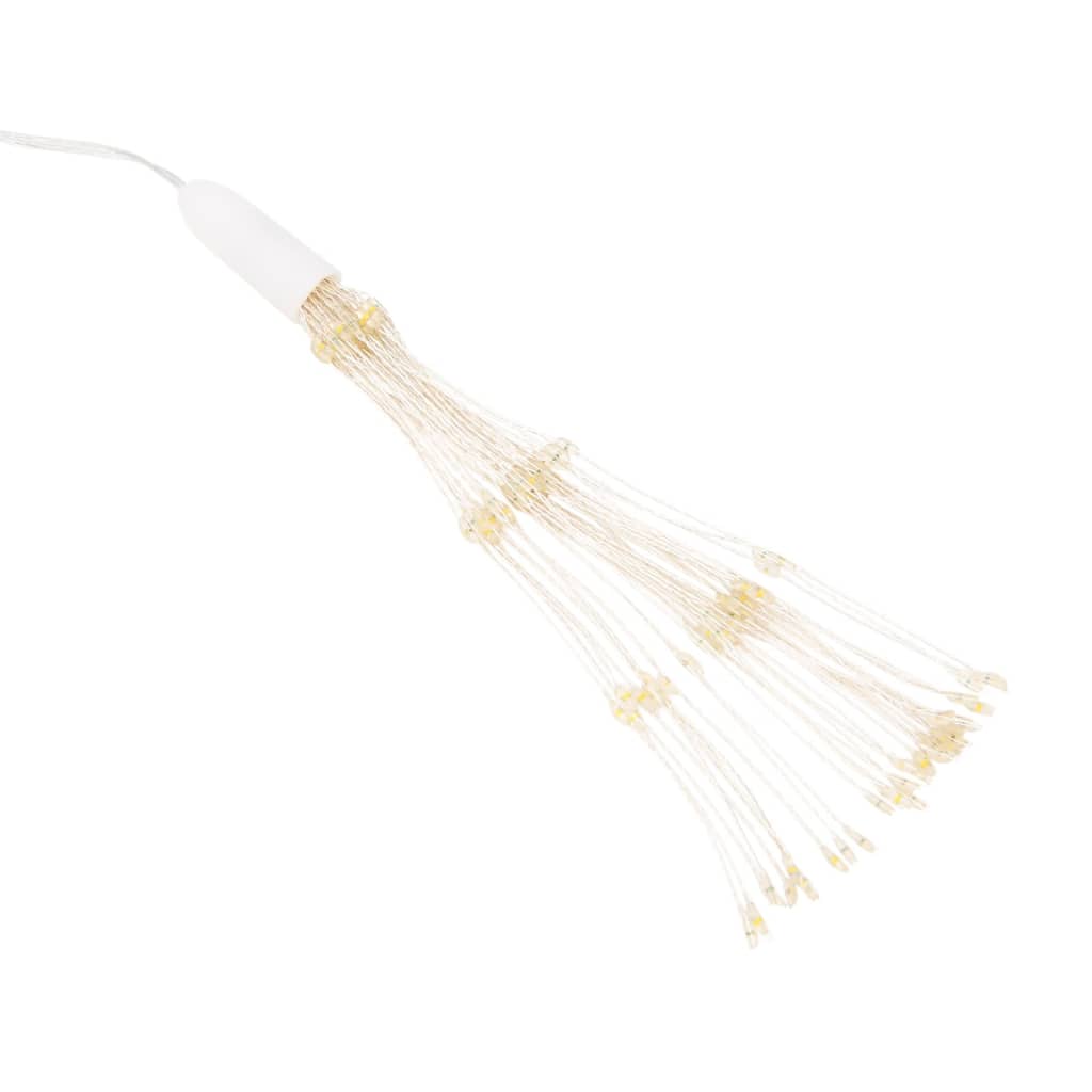 Julestjernelys 140 LED 8 stk varmhvit 17 cm
