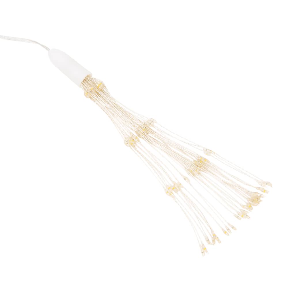 Julestjernelys 140 LED 2 stk blå 17 cm