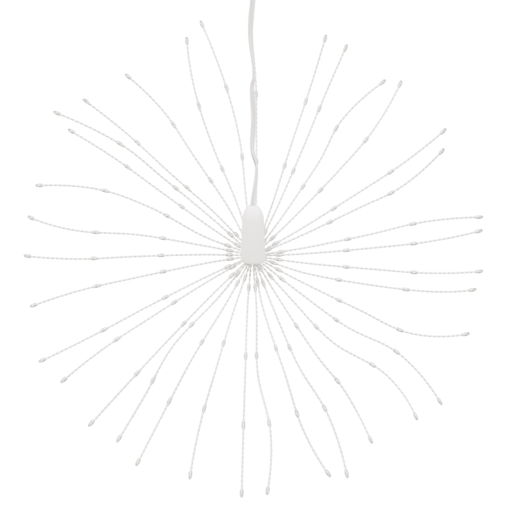 Julestjernelys 140 LED 8 stk blå 17 cm