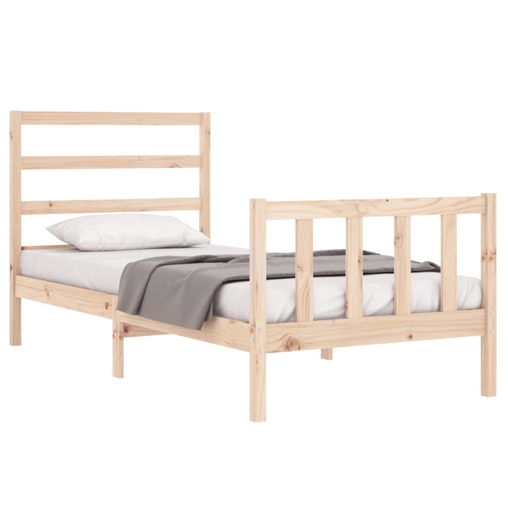 Sengeramme uten madrass 90x190 cm heltre furu