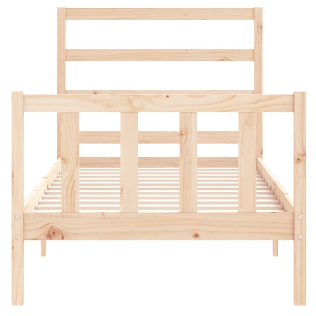 Sengeramme uten madrass 90x190 cm heltre furu