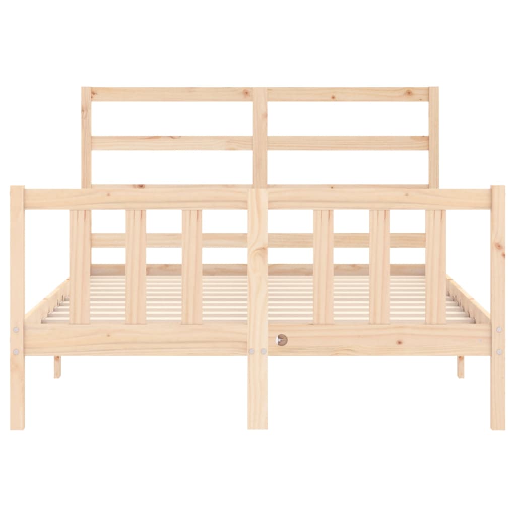 Sengeramme med hodegavl double heltre