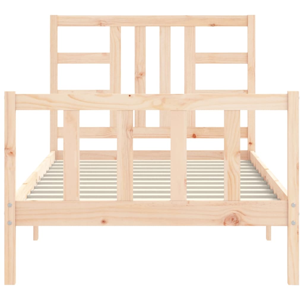 Sengeramme uten madrass 90x190 cm heltre furu