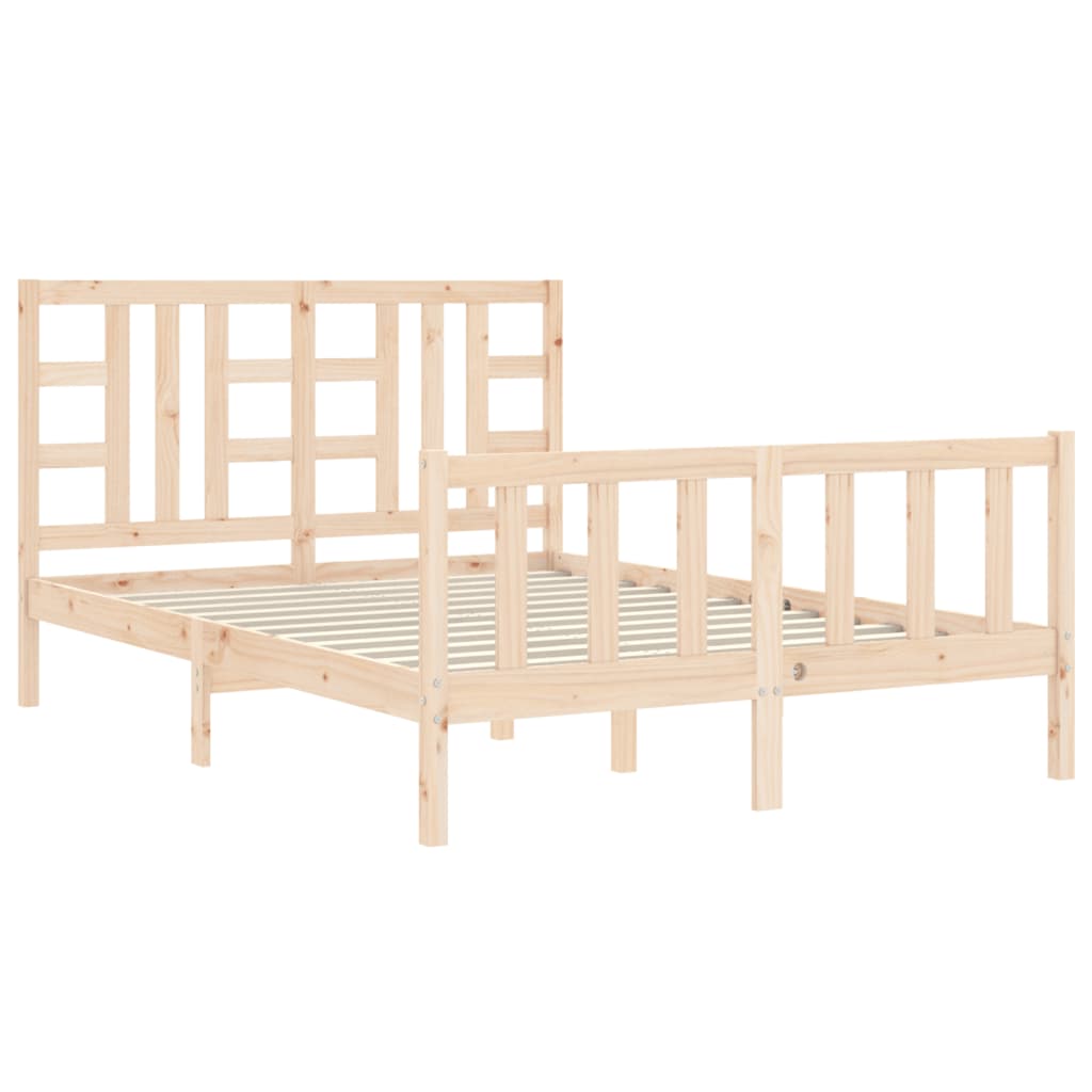 Sengeramme med hodegavl double heltre