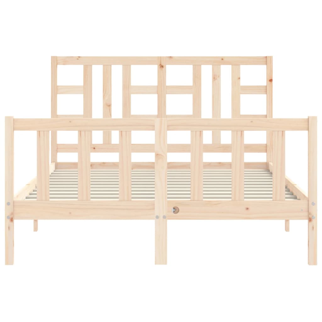 Sengeramme med hodegavl double heltre