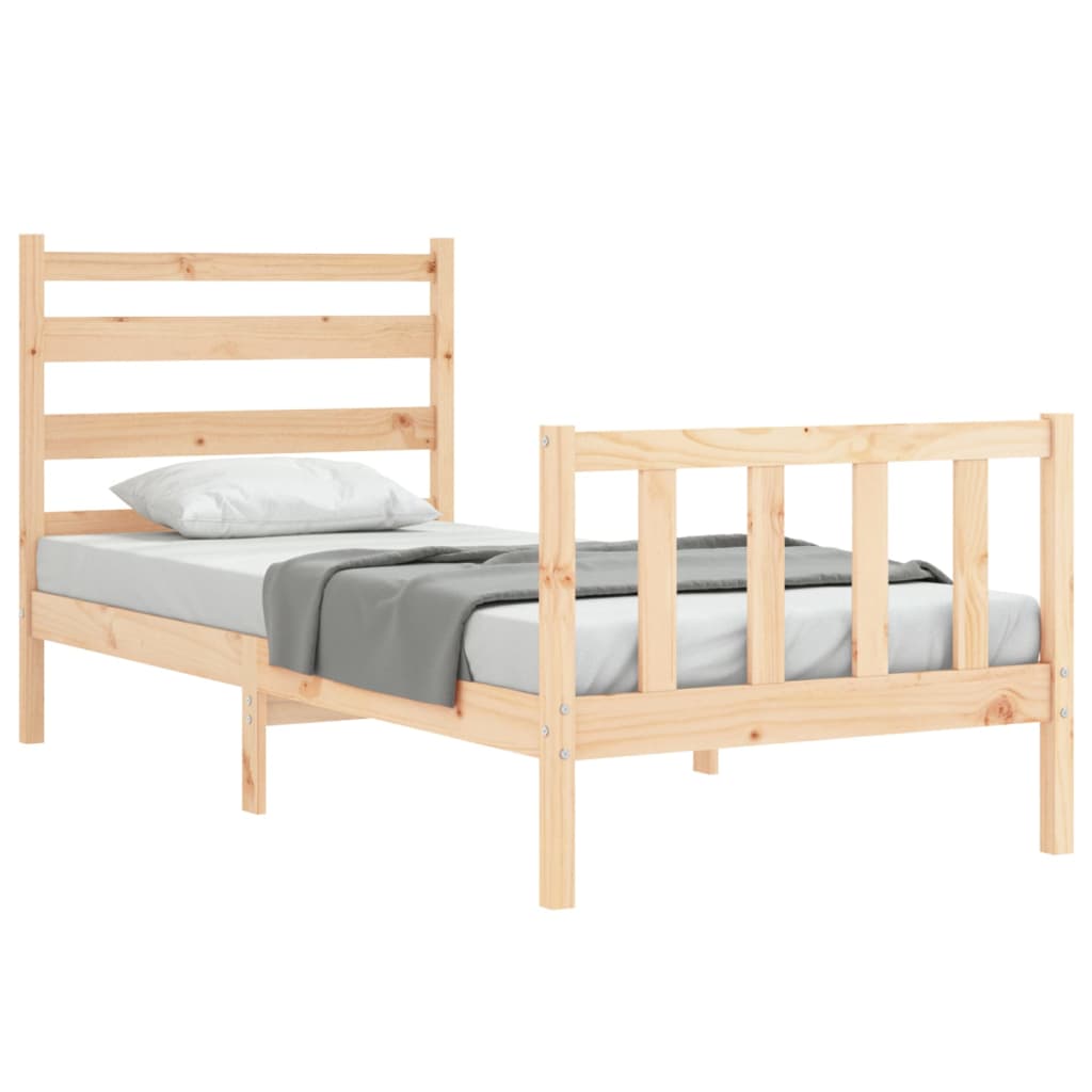 Sengeramme uten madrass 90x190 cm heltre furu