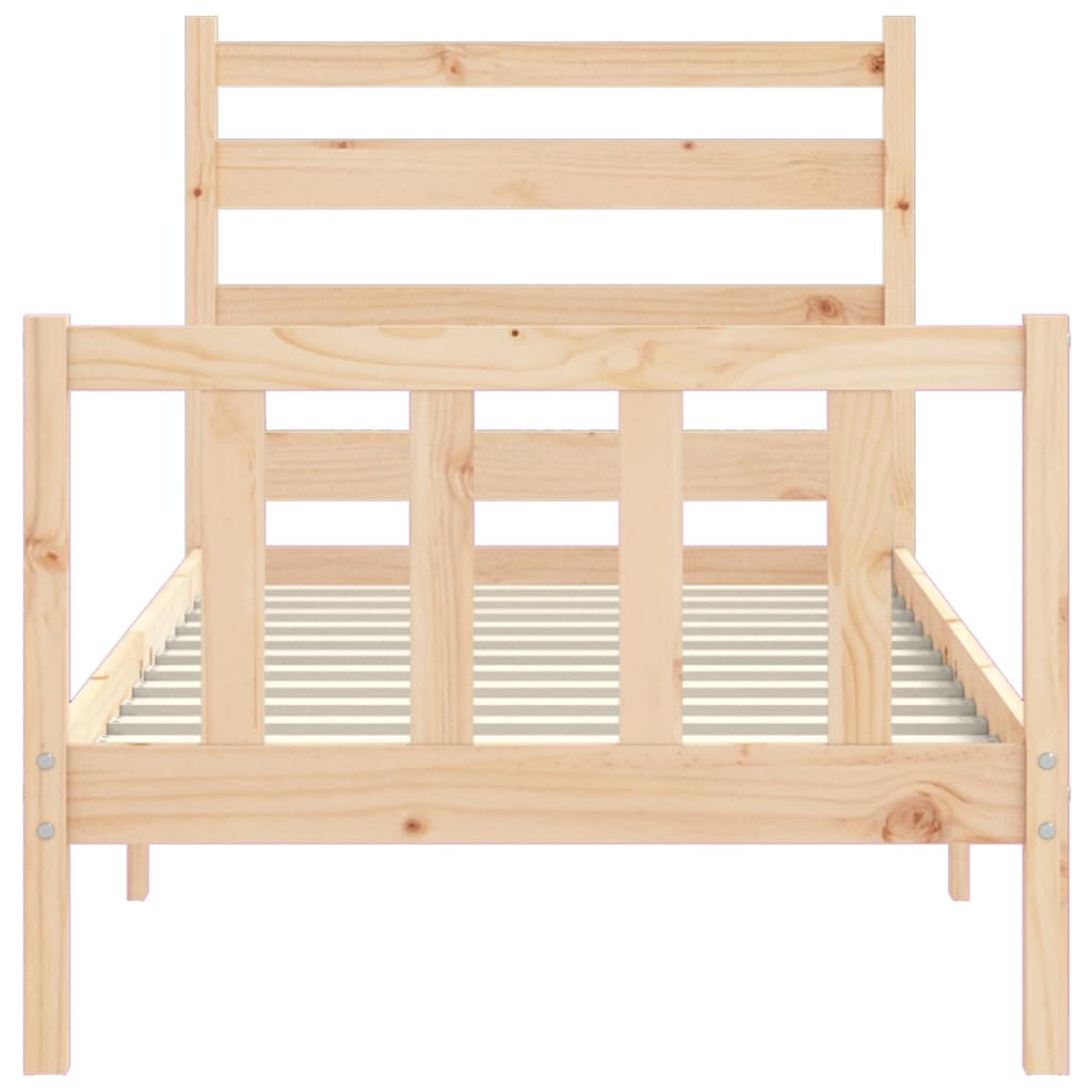 Sengeramme uten madrass 90x190 cm heltre furu
