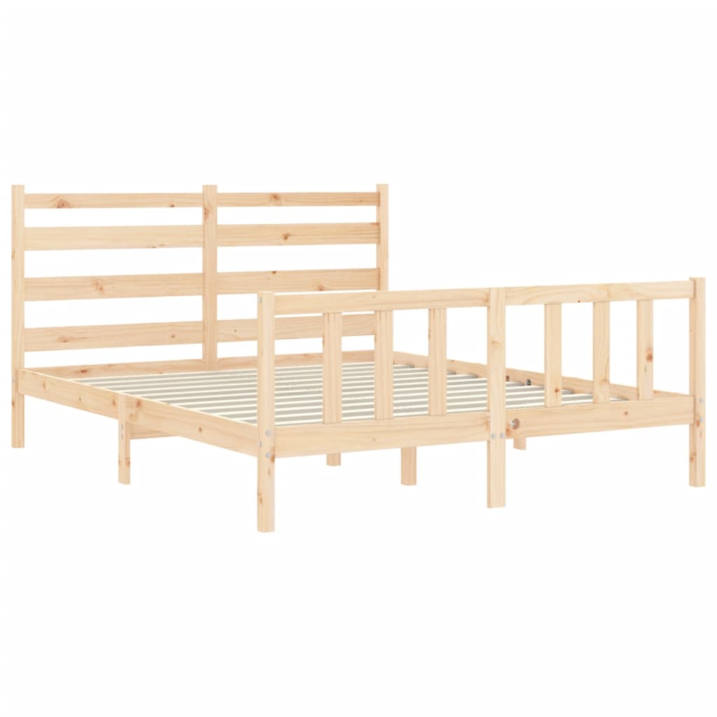 Sengeramme uten madrass 160x200 cm heltre furu